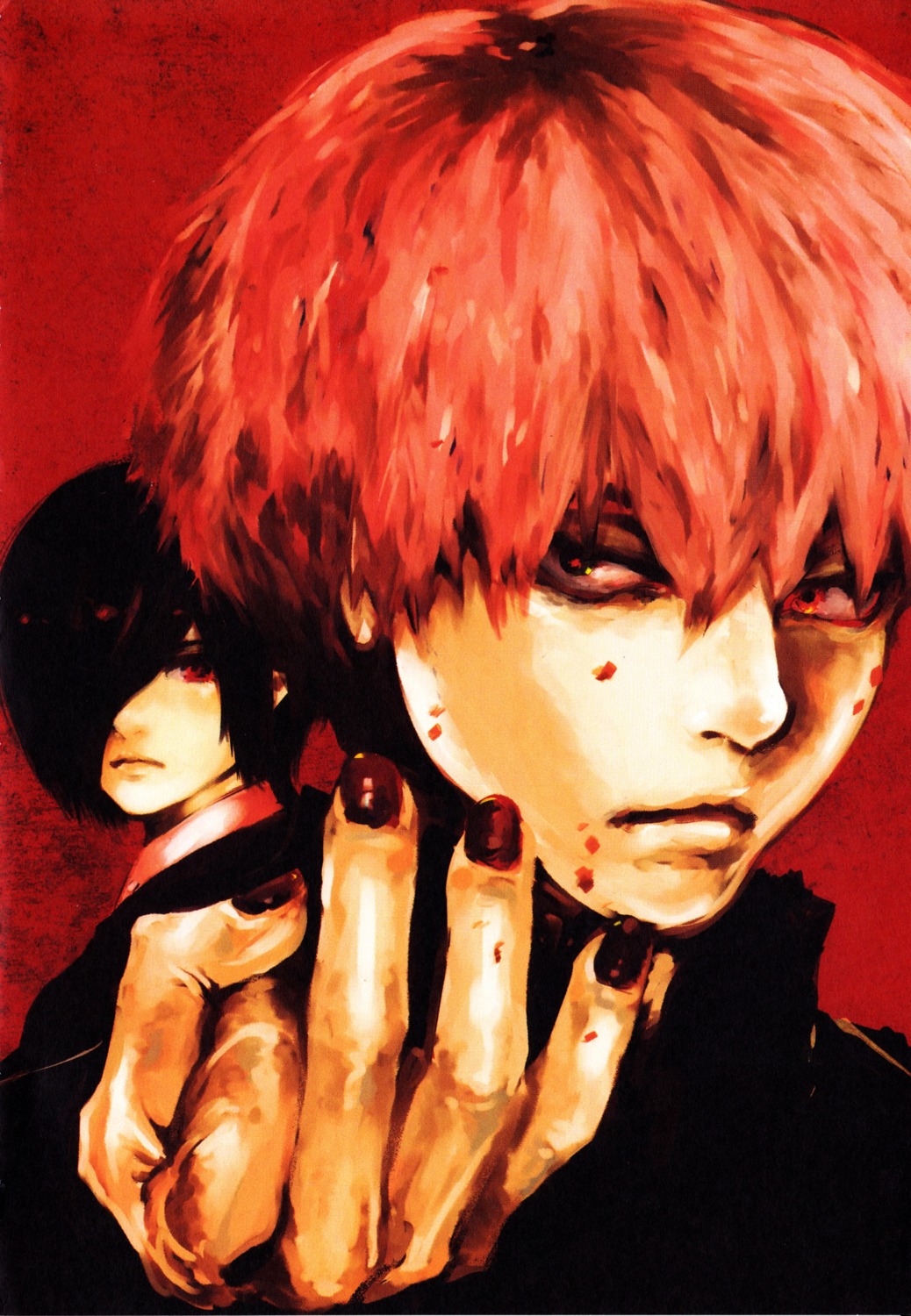 ishida_sui, kaneki_ken, kirishima_touka, screening, tokyo_ghoul