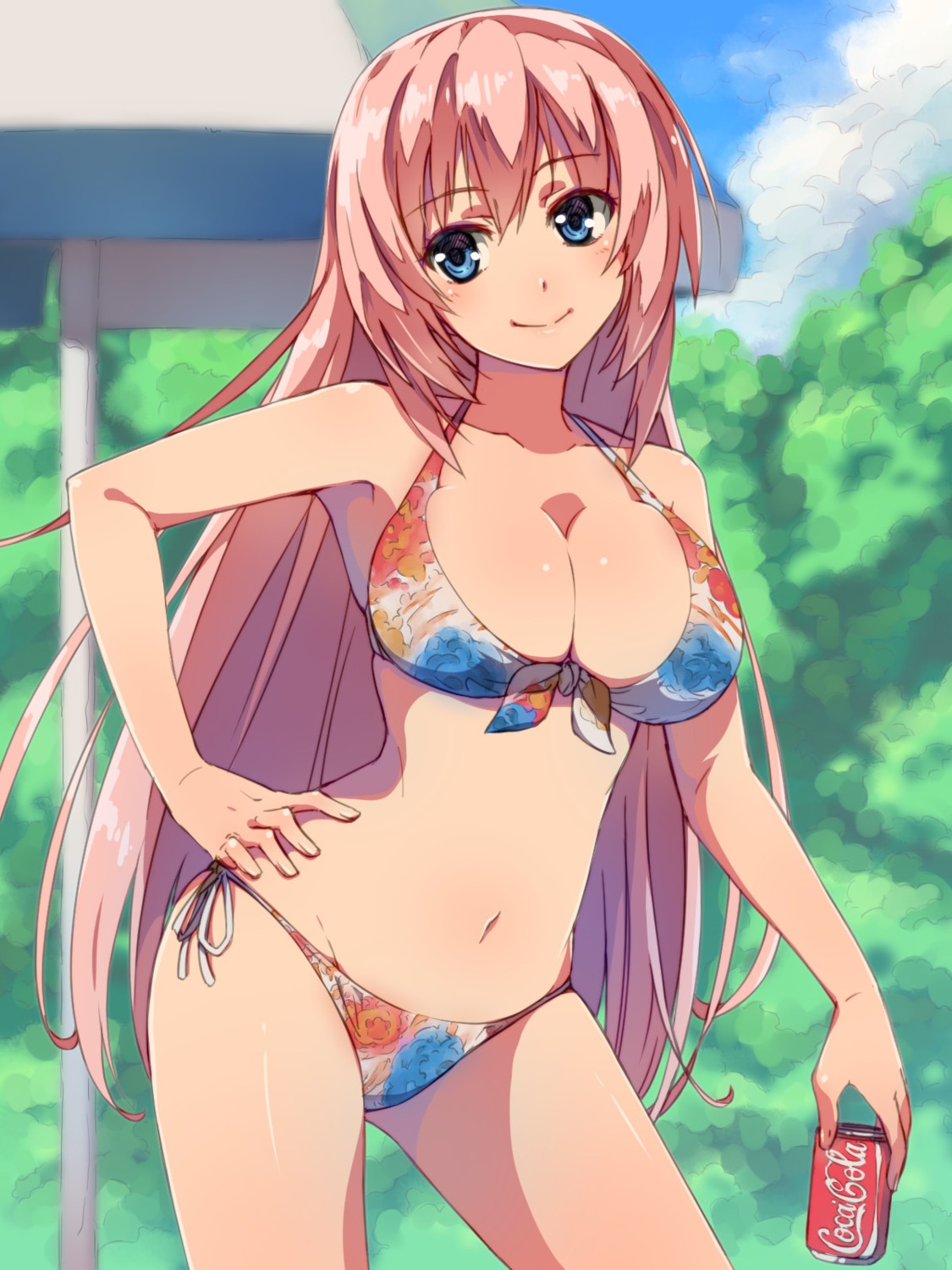 bikini, chiharu_(9654784), cleavage, ichinose_honami, swimsuits, youkoso_jitsuryoku_shijou_shugi_no_kyoushitsu_e