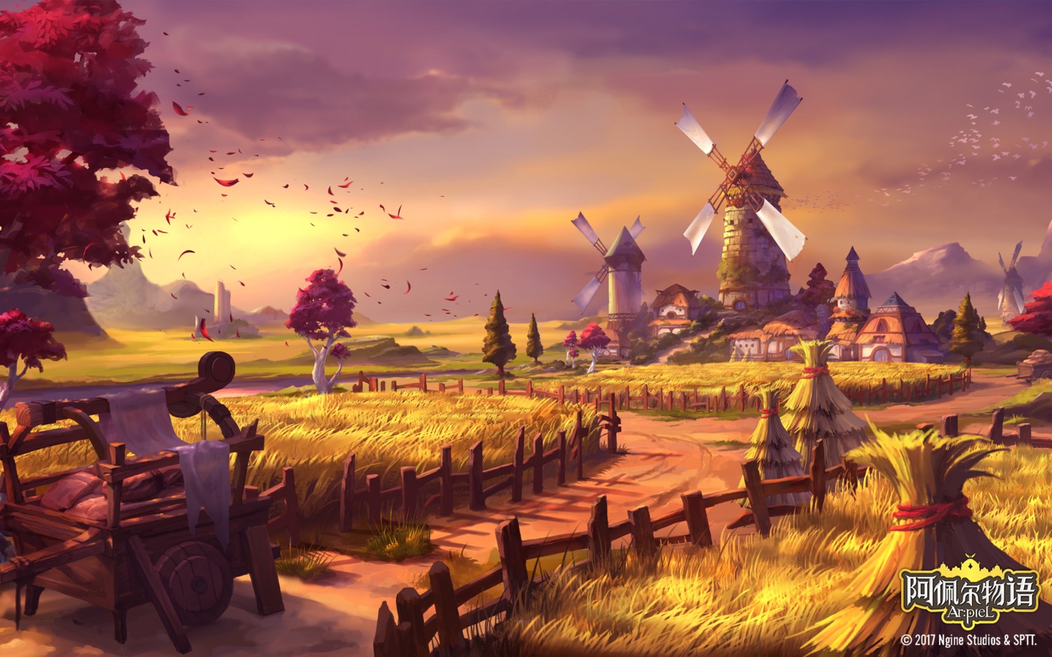 arpiel, landscape, wallpaper