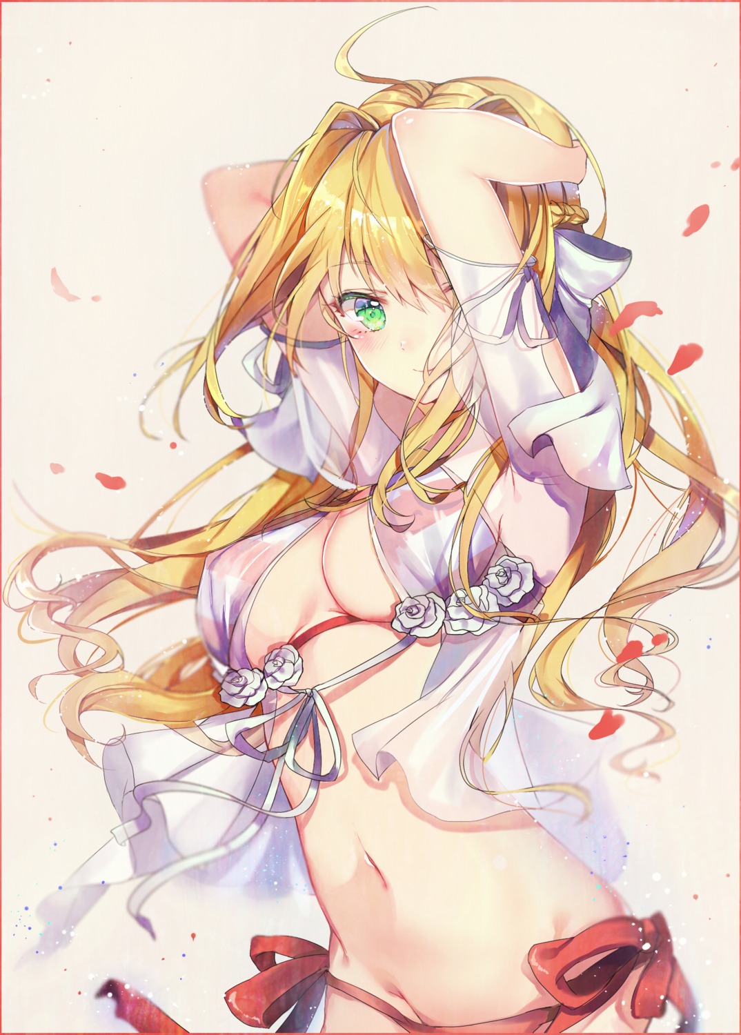 bikini, fate/grand_order, nero_claudius_(fate), see_through, swimsuits, takitou