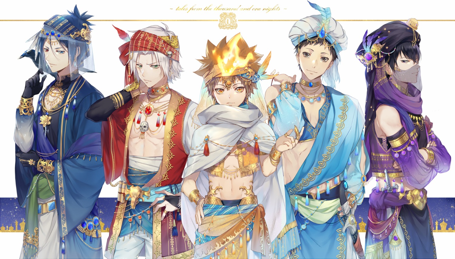 ekita_xuan, gokudera_hayato, heterochromia, hibari_kyoya, katekyo_hitman_reborn!, male, rokudou_mukuro, sawada_tsunayoshi