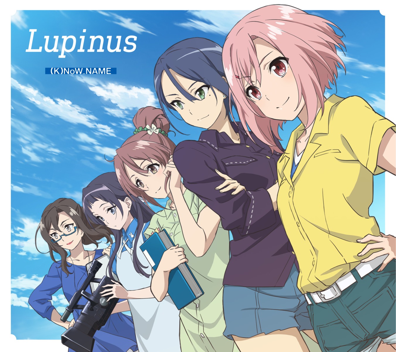 digital_version, disc_cover, koharu_yoshino, kouzuki_sanae, megane, midorikawa_maki, oribe_ririko, sakura_quest