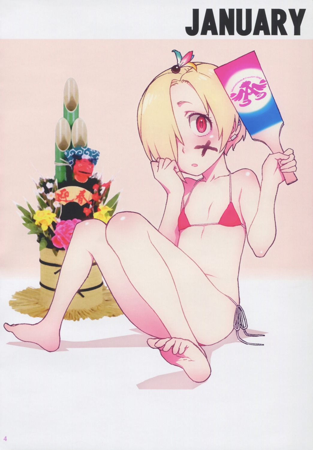 bikini, decoppachi, feet, hidiri_rei, shirasaka_koume, swimsuits, the_idolm@ster, the_idolm@ster_cinderella_girls