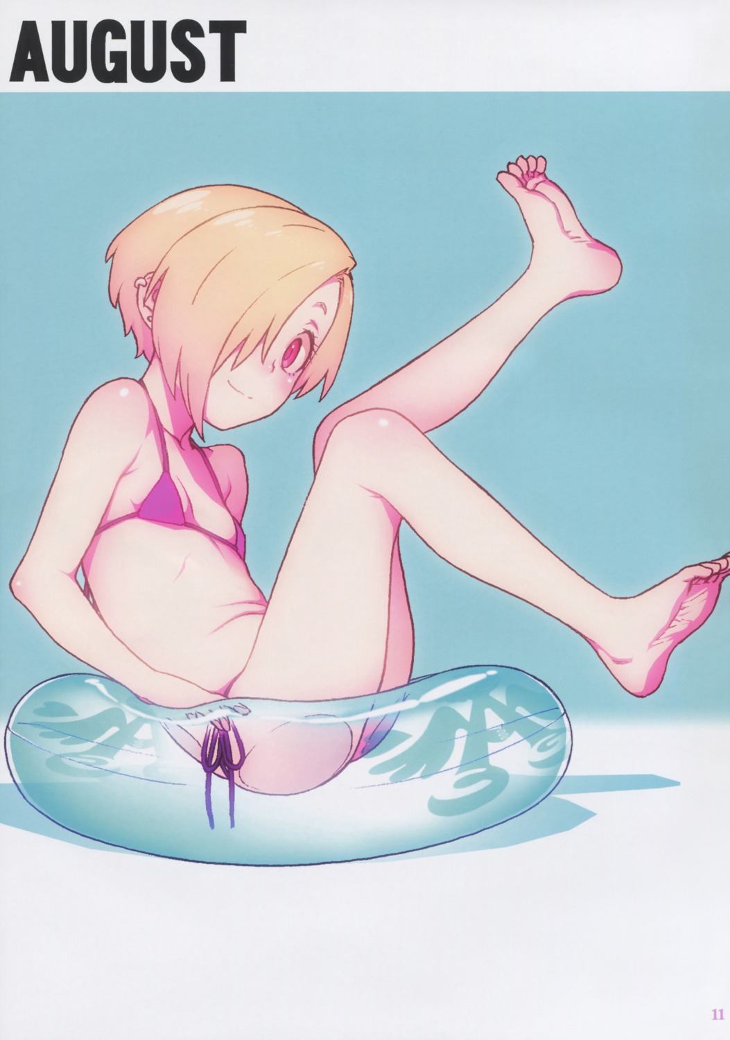 bikini, decoppachi, feet, hidiri_rei, shirasaka_koume, swimsuits, the_idolm@ster, the_idolm@ster_cinderella_girls