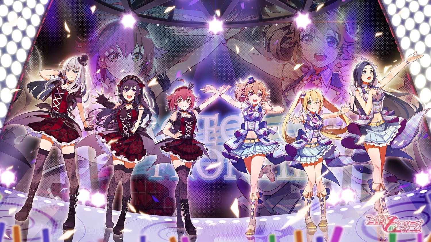 dress, headphones, heels, idol_memories, tagme, thighhighs, wallpaper