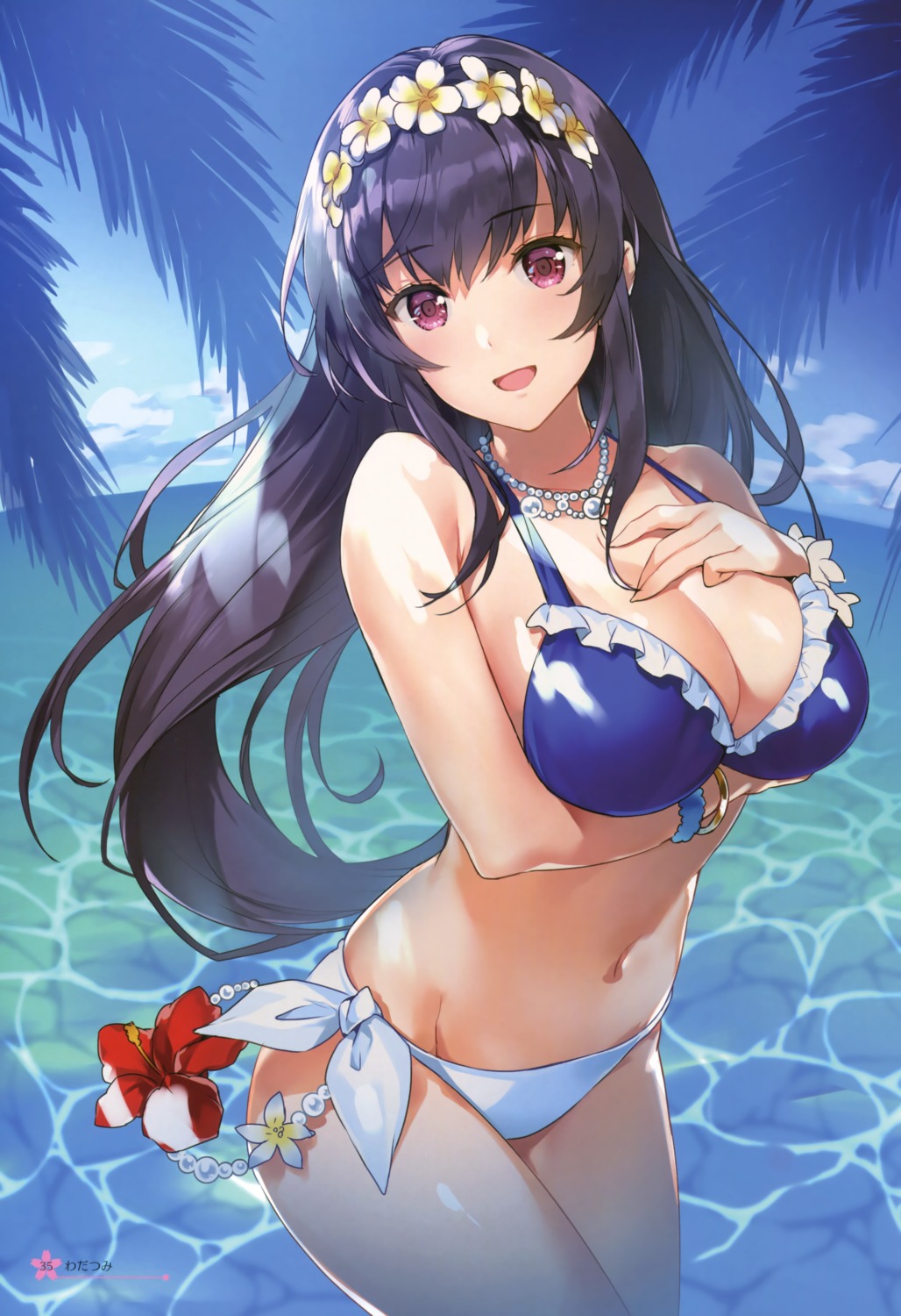 bikini, breast_hold, cleavage, kasumigaoka_utaha, saenai_heroine_no_sodatekata, swimsuits, wadatsumi