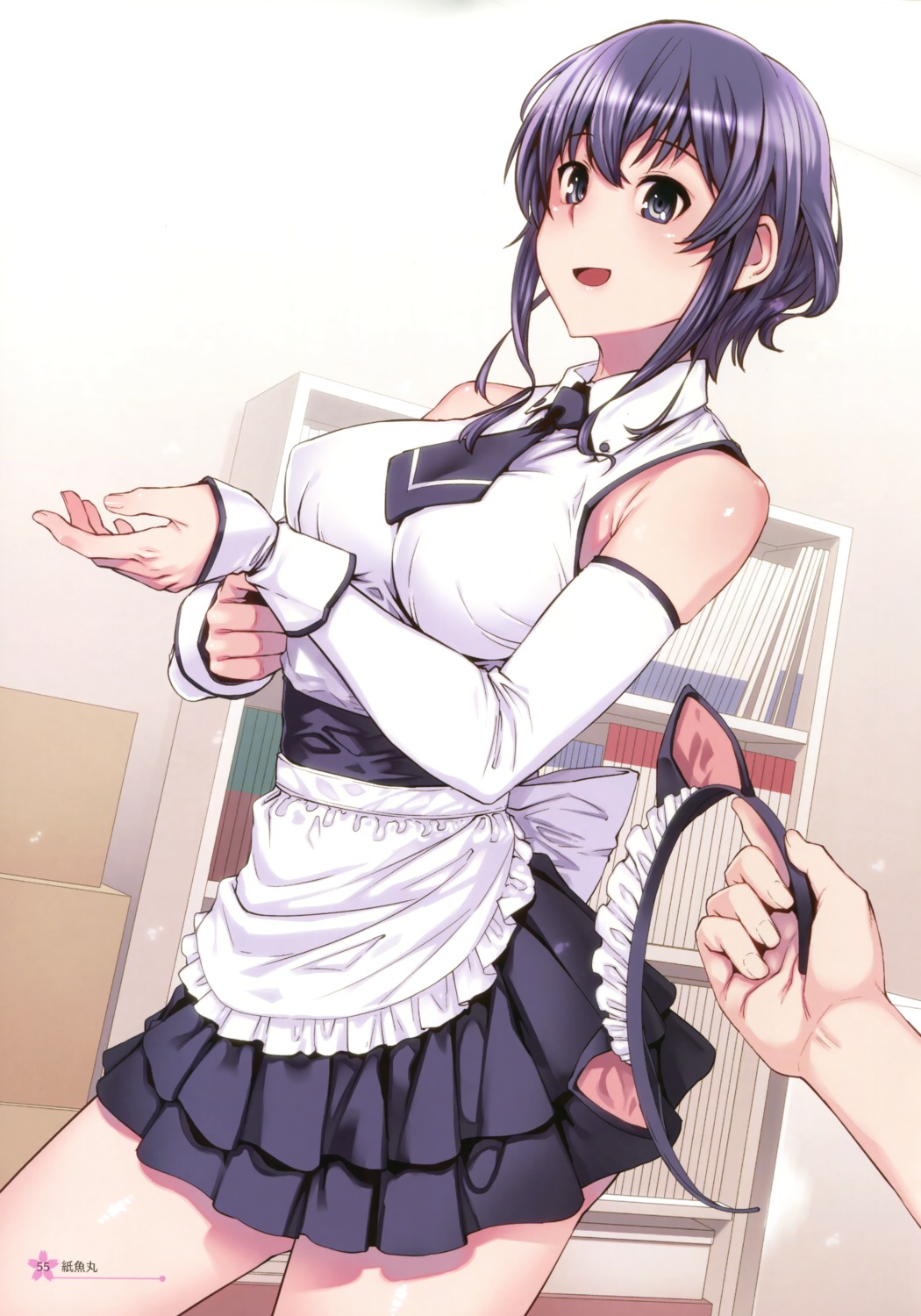 hyoudou_michiru, maid, saenai_heroine_no_sodatekata, shimimaru