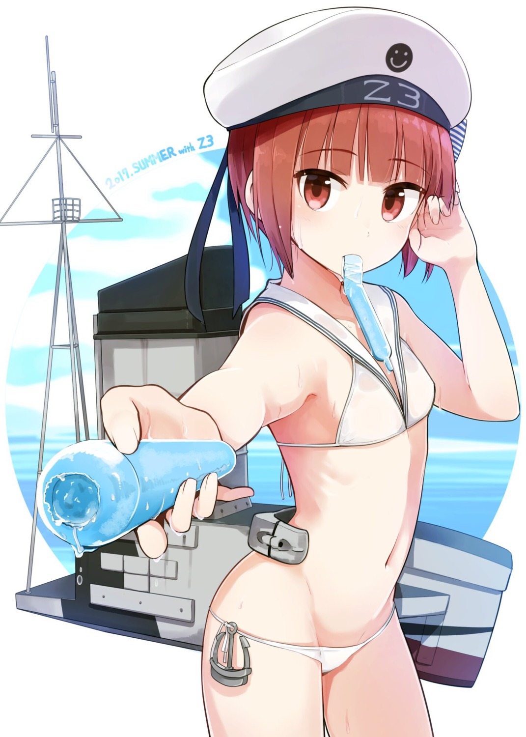bikini, kantai_collection, swimsuits, yopan_danshaku, z3_max_schultz_(kancolle)