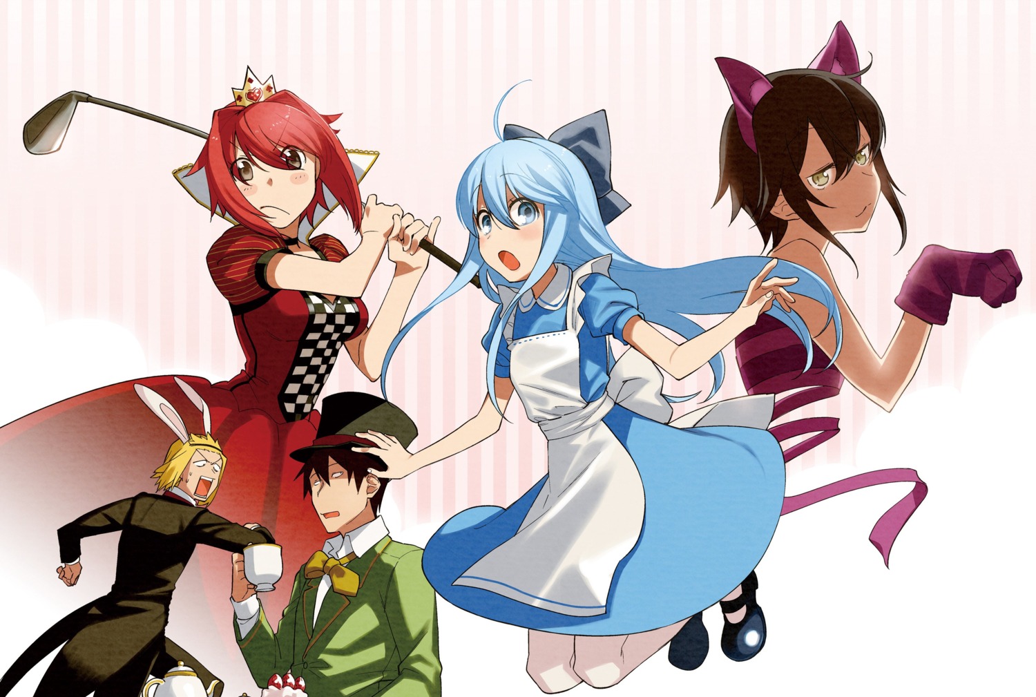 animal_ears, bunny_ears, dress, hakoiri_drops, nekomimi, tsurusaki_yuu