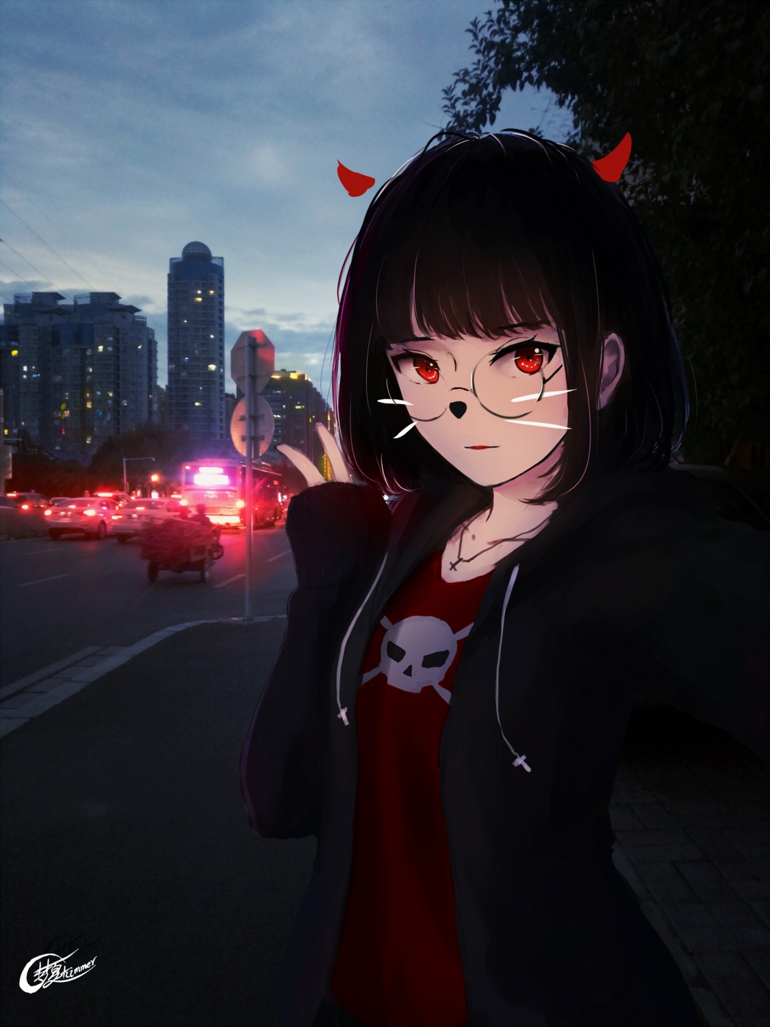 horns, megane, shy_(953416992)