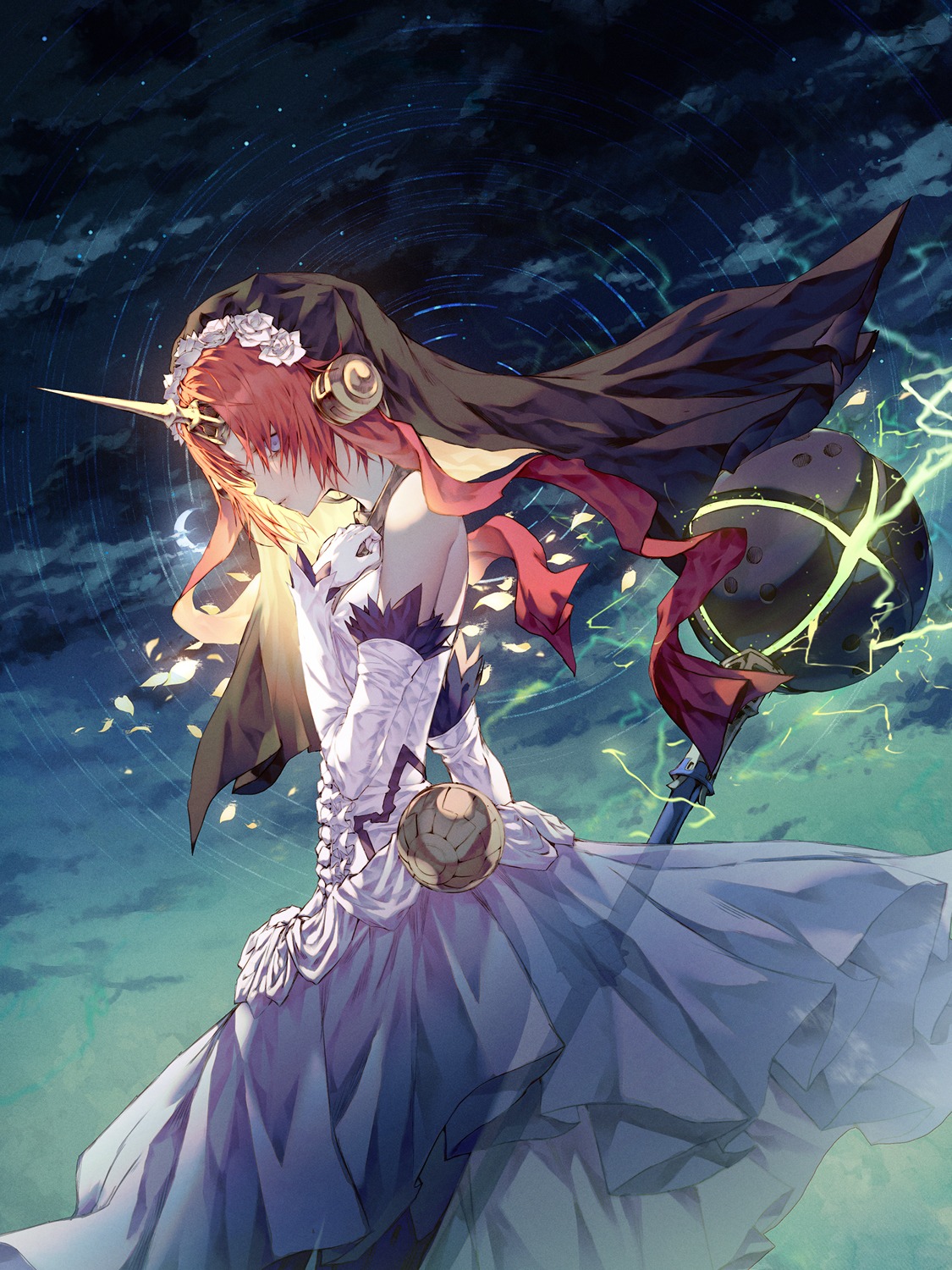 dress, fate/apocrypha, fate/grand_order, fate/stay_night, frankenstein's_monster_(fate), heterochromia, horns, wanke