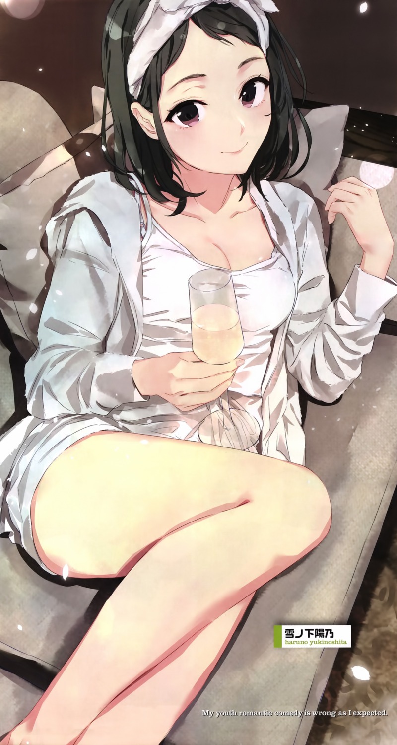 cleavage, overfiltered, ponkan_8, yahari_ore_no_seishun_lovecome_wa_machigatteiru., yukinoshita_haruno