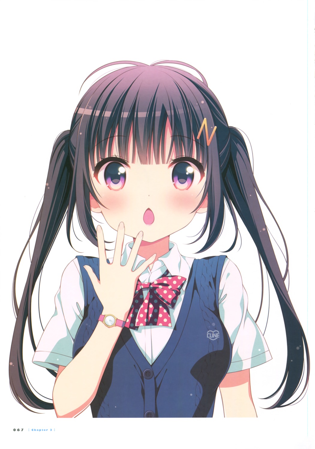 mitsuki, seifuku, sweater