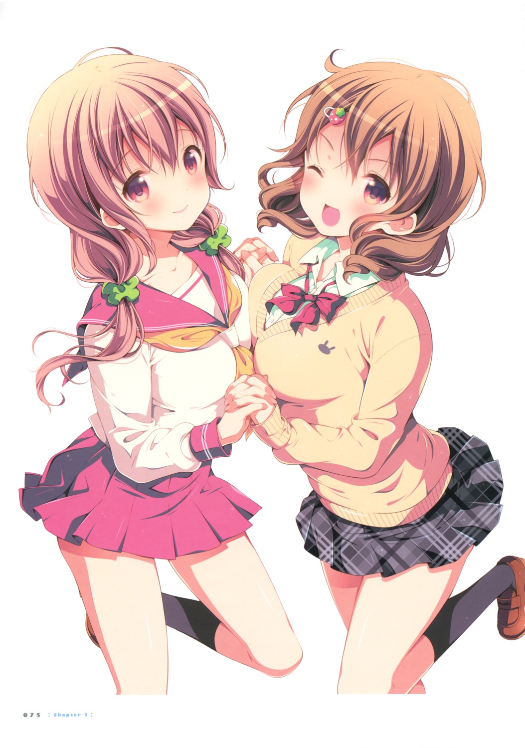 hinako_note, mitsuki, sakuragi_hinako, seifuku, sweater, symmetrical_docking