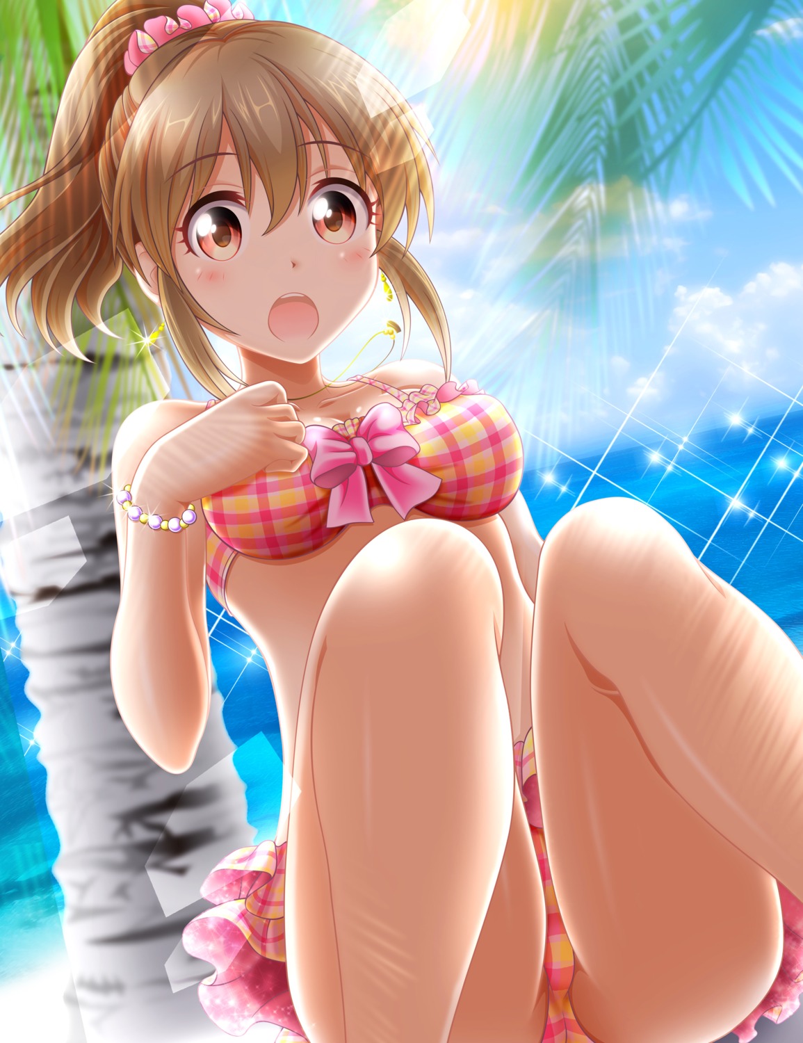 bikini, cleavage, eva_16-gouki, hori_yuuko, swimsuits, the_idolm@ster, the_idolm@ster_cinderella_girls