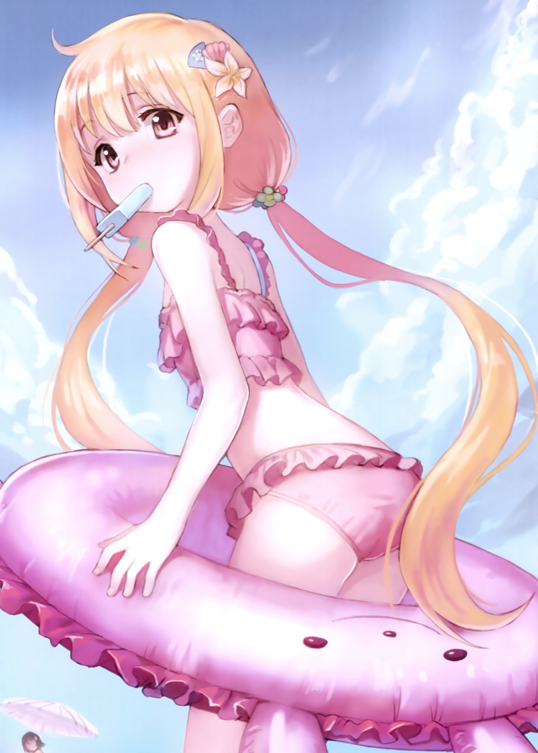 ass, bikini, futaba_anzu, meto, meto_desu, swimsuits, the_idolm@ster, the_idolm@ster_cinderella_girls