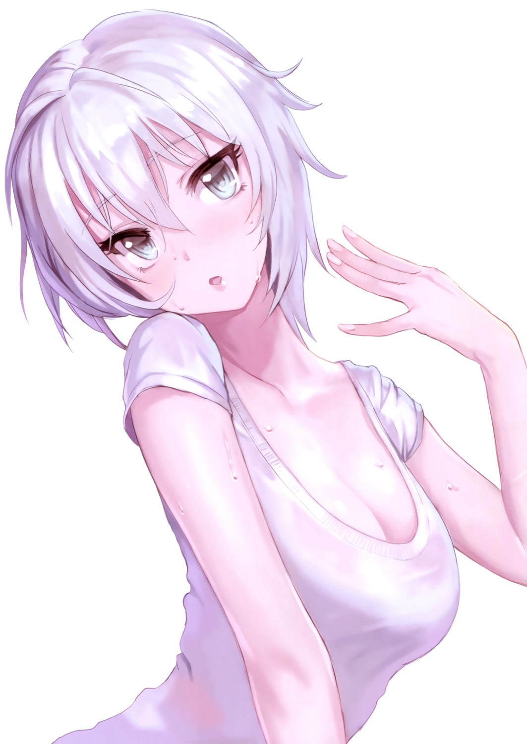 anastasia_(idolm@ster), cleavage, meto, meto_desu, the_idolm@ster, the_idolm@ster_cinderella_girls