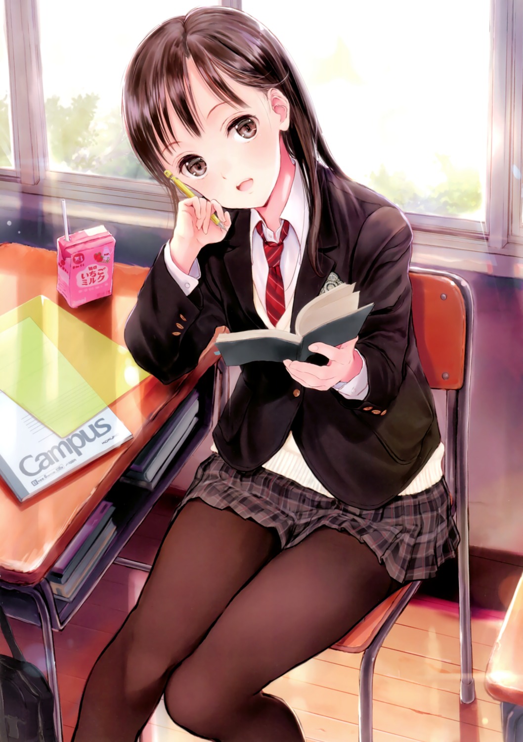 fujita_hidetoshi, pantyhose, seifuku, yume_no_kakera