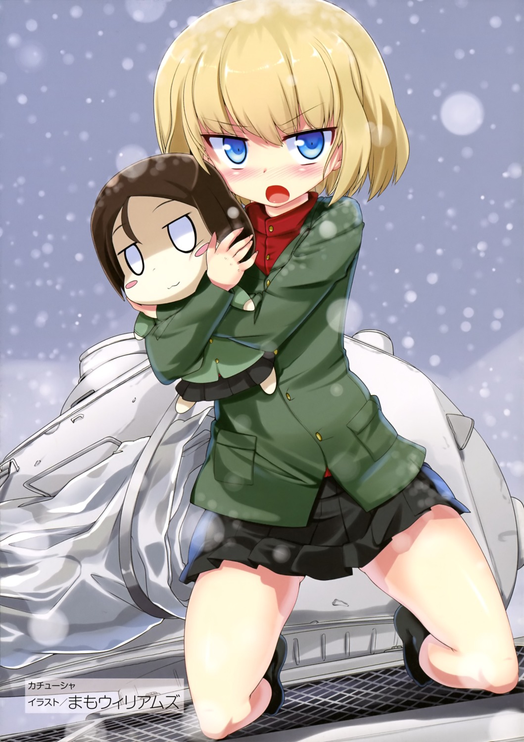 chibi, girls_und_panzer, katyusha, mamo_williams, nonna