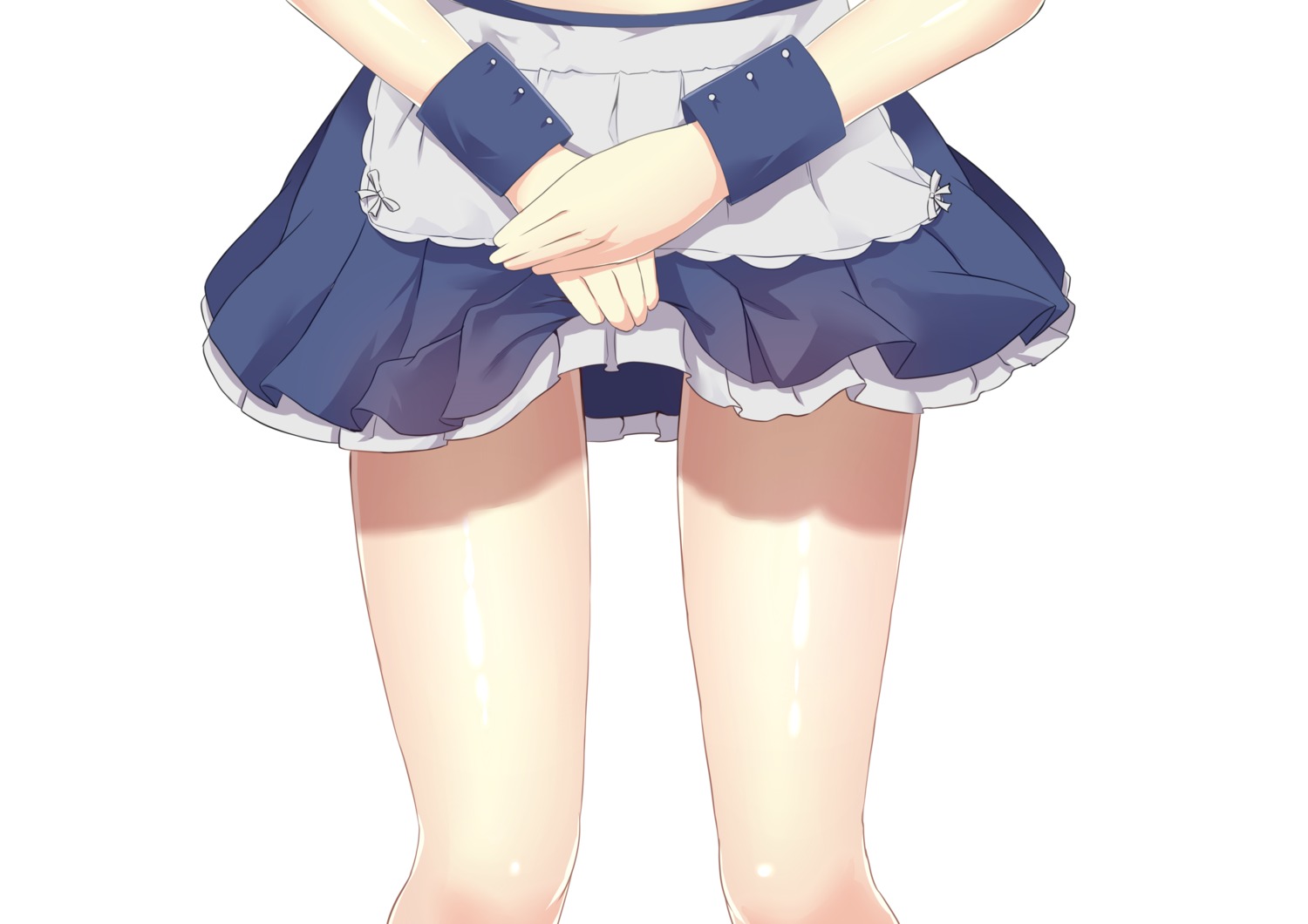 kantai_collection, ohiya, sazanami_(kancolle), seifuku, skirt_lift