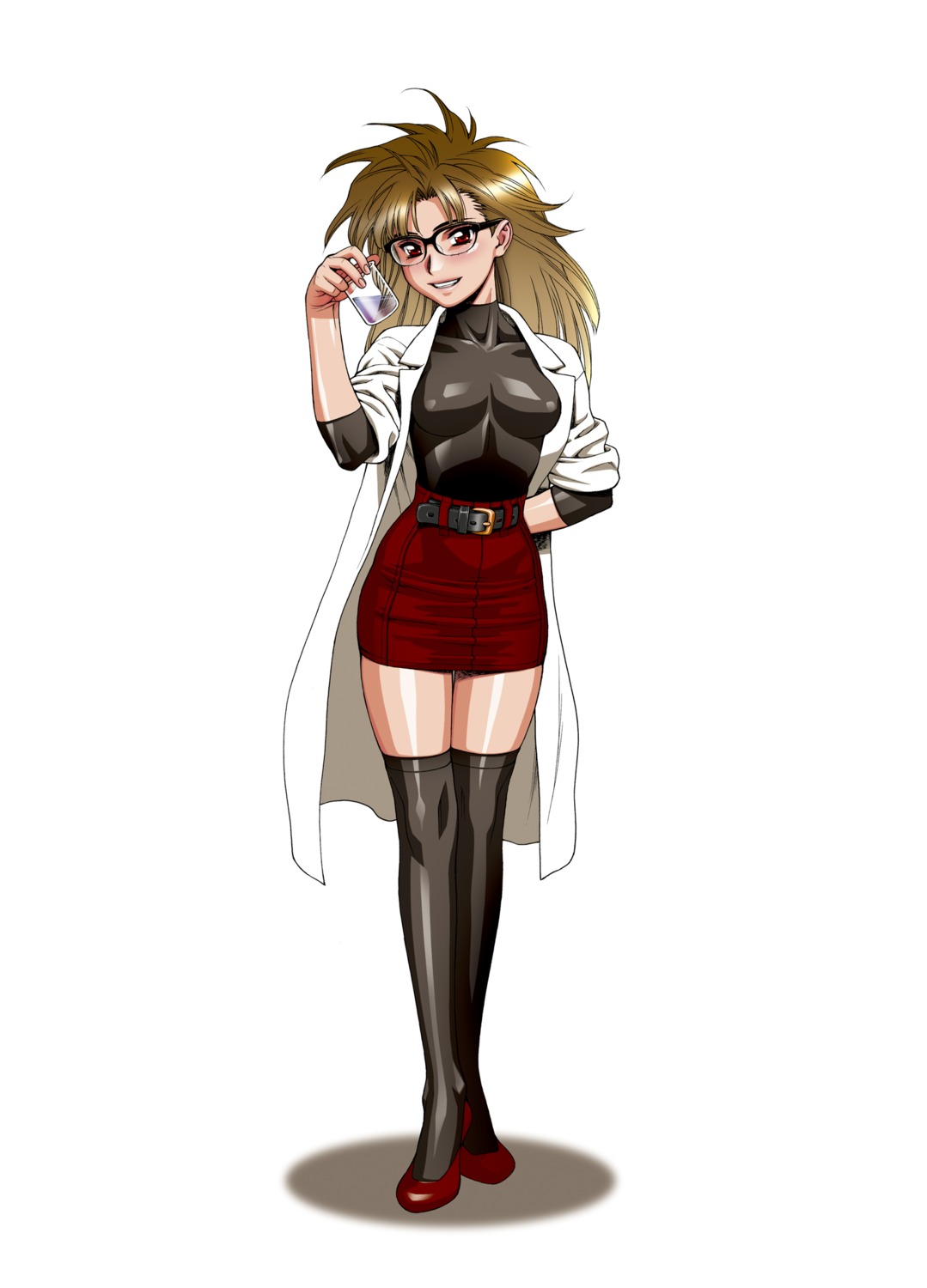 megane, minazuki_juuzou, thighhighs