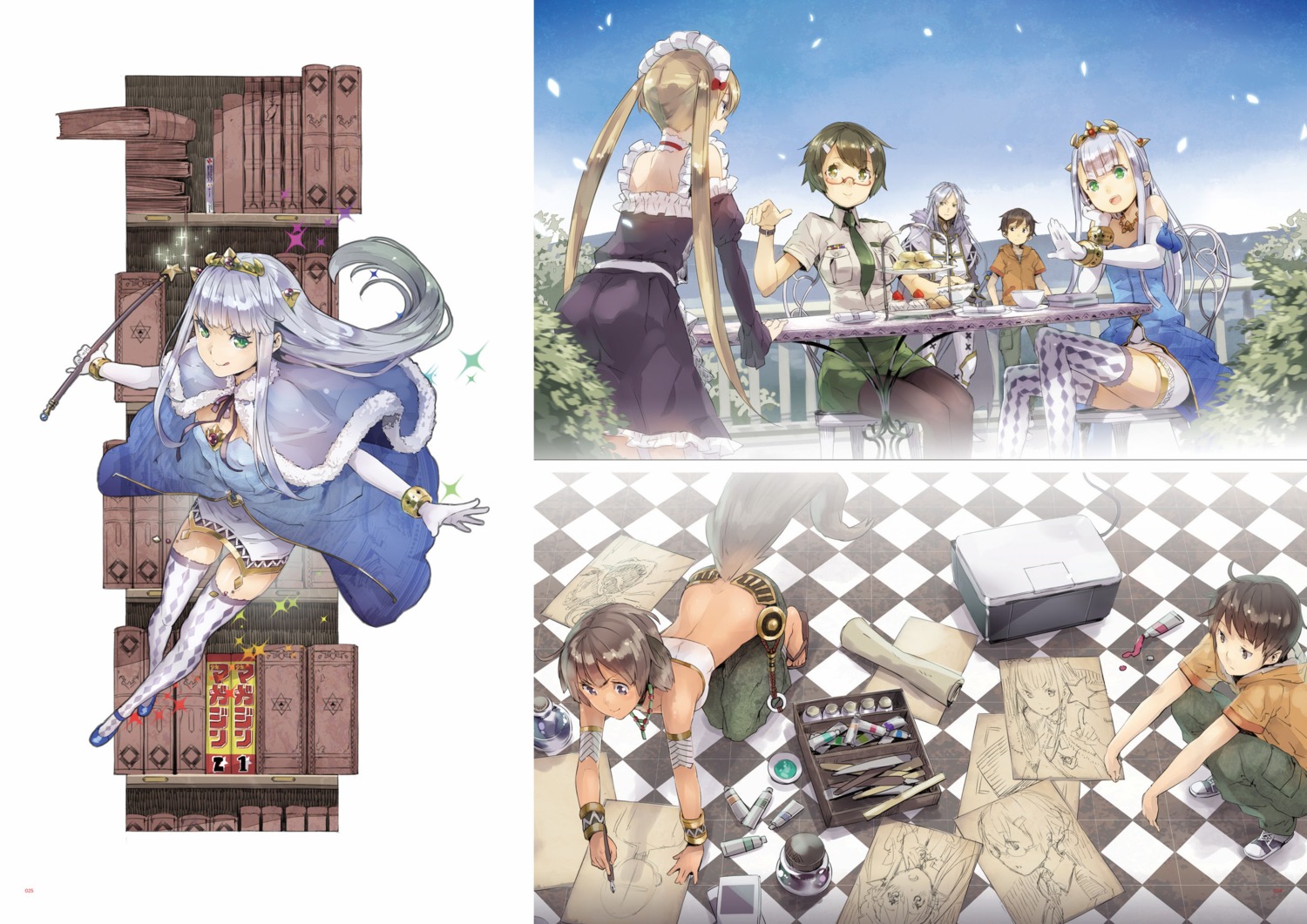 animal_ears, digital_version, dress, elbia_hanaiman, galious_en_koldobar, kanou_shinichi, koganuma_minori, maid