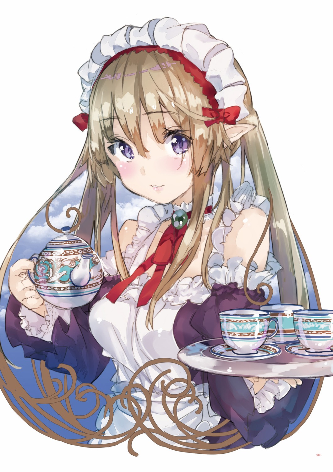 digital_version, maid, myuseru_foaran, outbreak_company, pointy_ears, yuugen