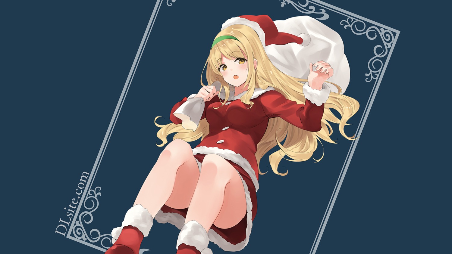 christmas, dlsite.com, natasha_(pommier), wallpaper