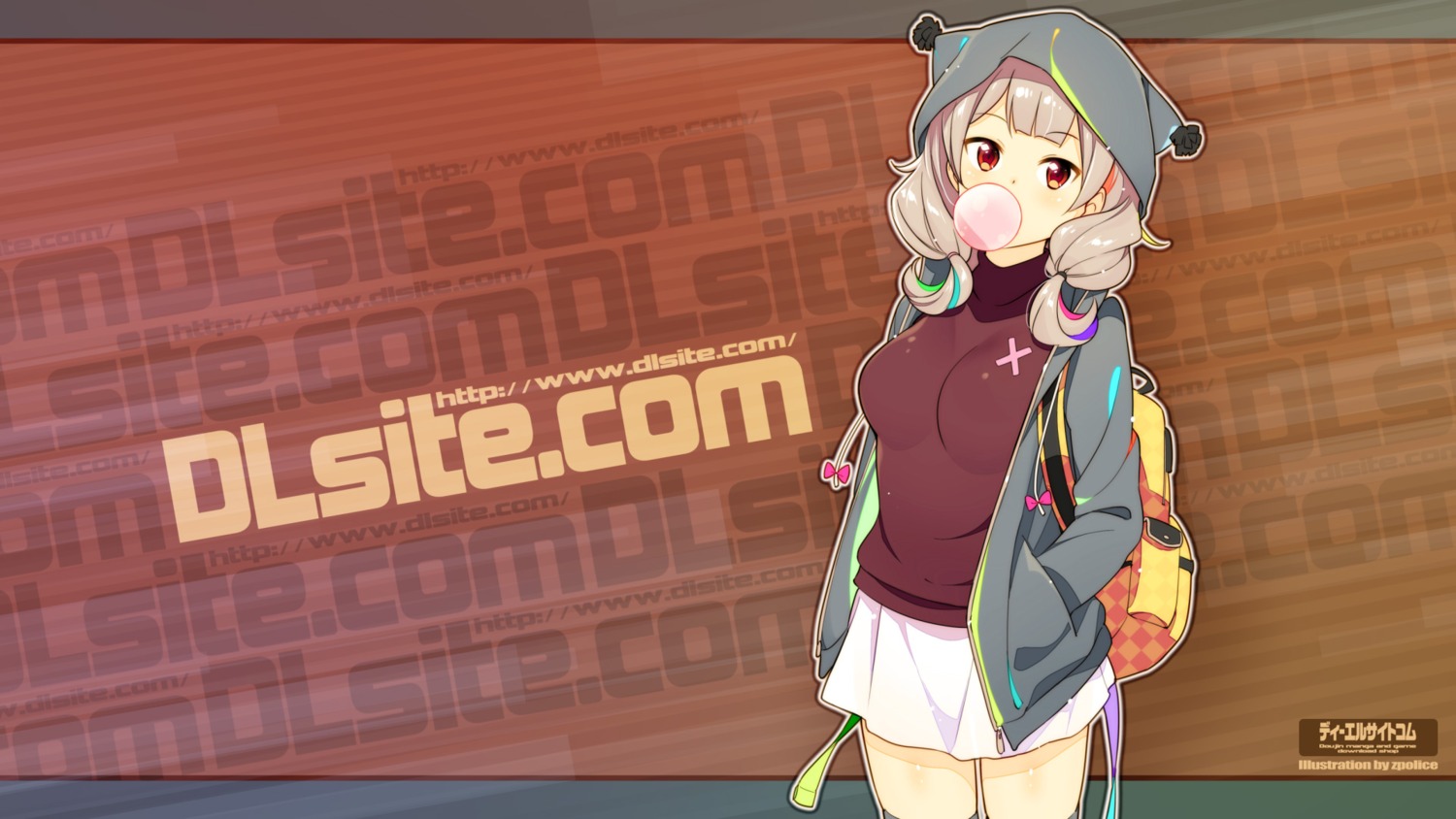 dlsite.com, wallpaper, zpolice