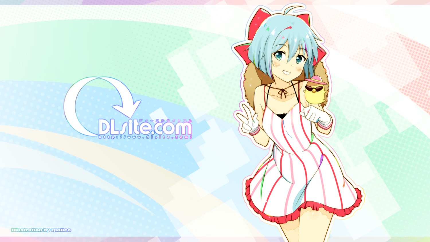 dlsite.com, dress, wallpaper, zpolice