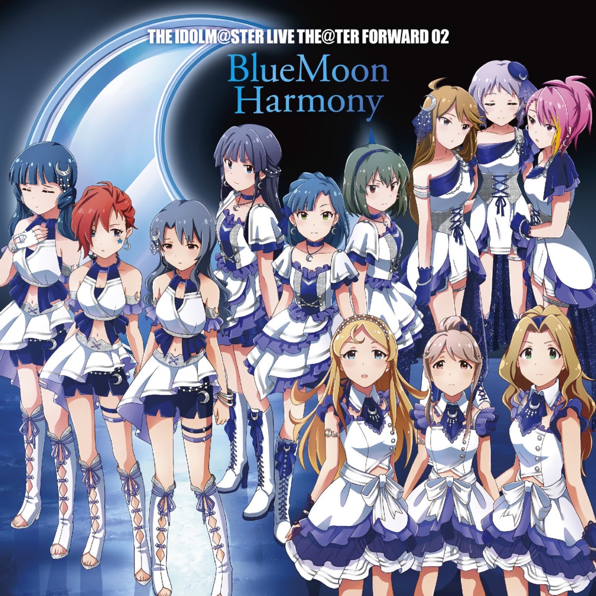 disc_cover, dress, garter, heels, julia_(idolm@ster), kitakami_reika, maihama_ayumu, makabe_mizuki