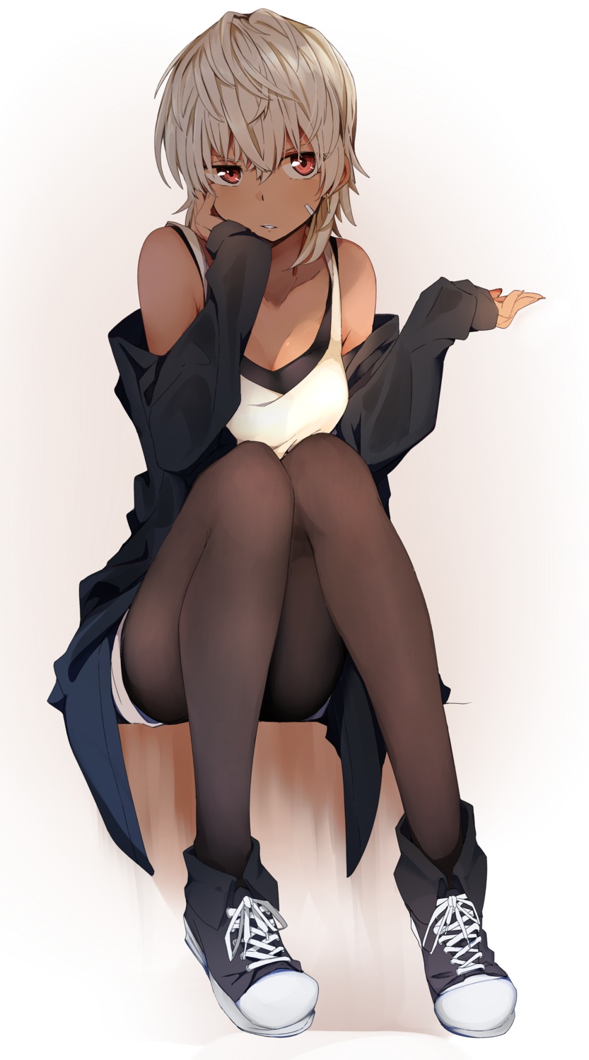 cleavage, kazenoko, pantyhose