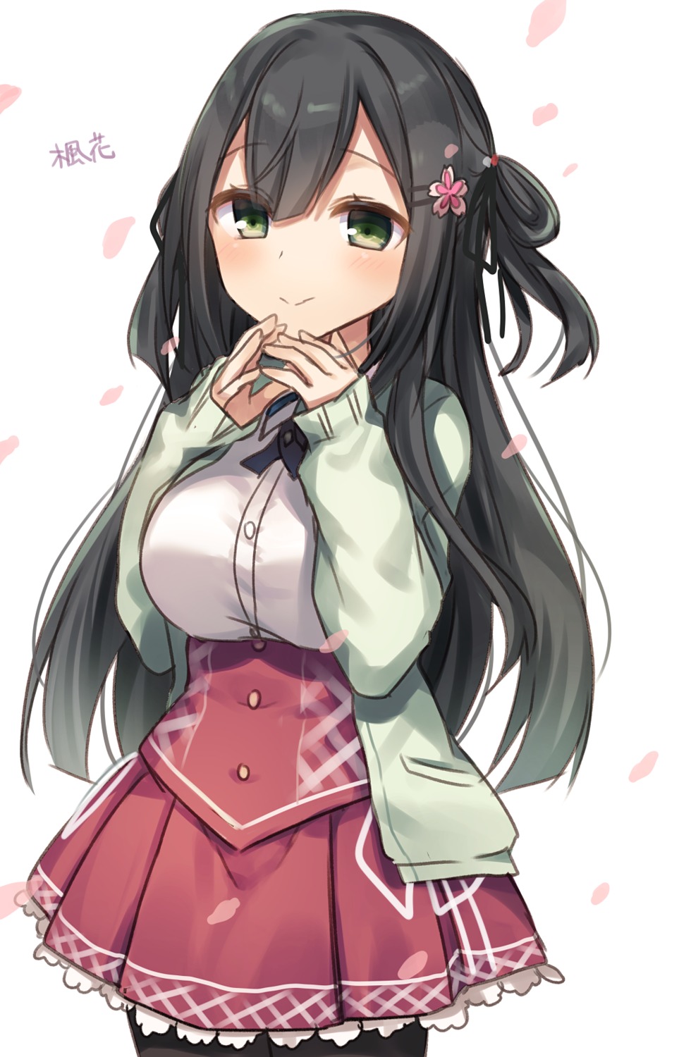 anata_ni_koi_suru_ren'ai_recette, kagiyoshi_fuuka, komeshiro_kasu, pantyhose, seifuku, sweater, unisonshift