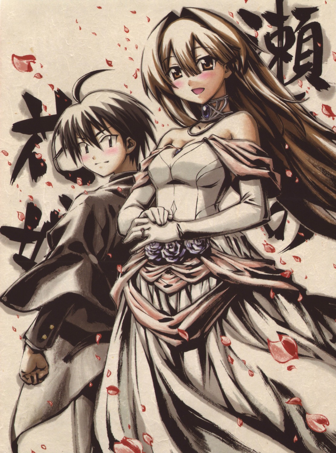 dress, michishio_nagasumi, screening, seto_no_hanayome, seto_san, wedding_dress