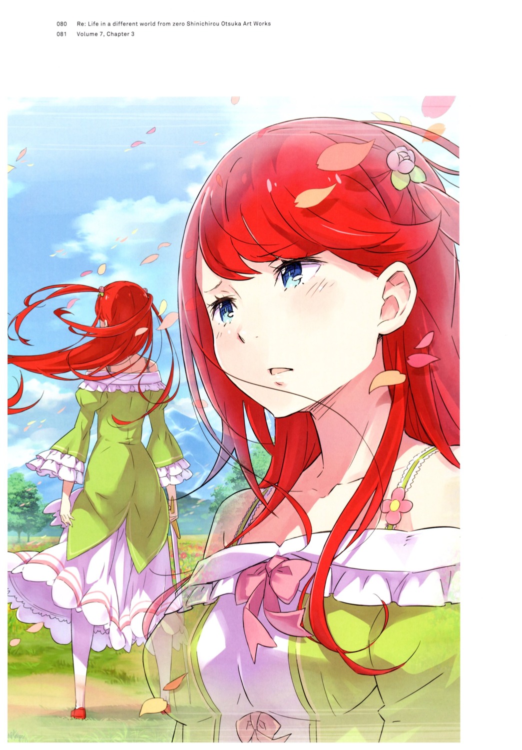 dress, ootsuka_shinichirou, re:zero_kara_hajimeru_isekai_seikatsu, stitchme, sword, theresia_van_astrea