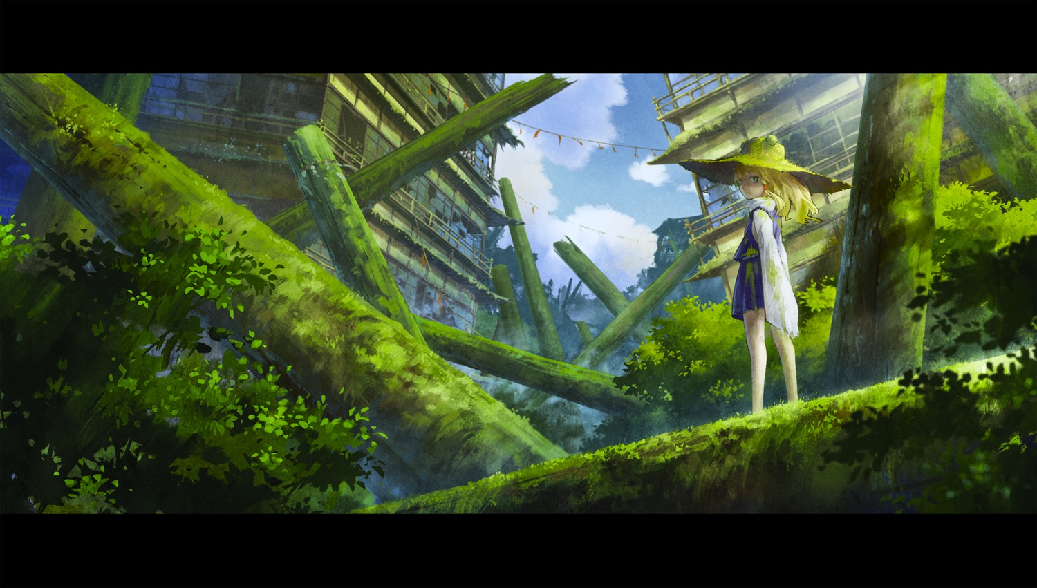 landscape, miso_pan, moriya_suwako, touhou