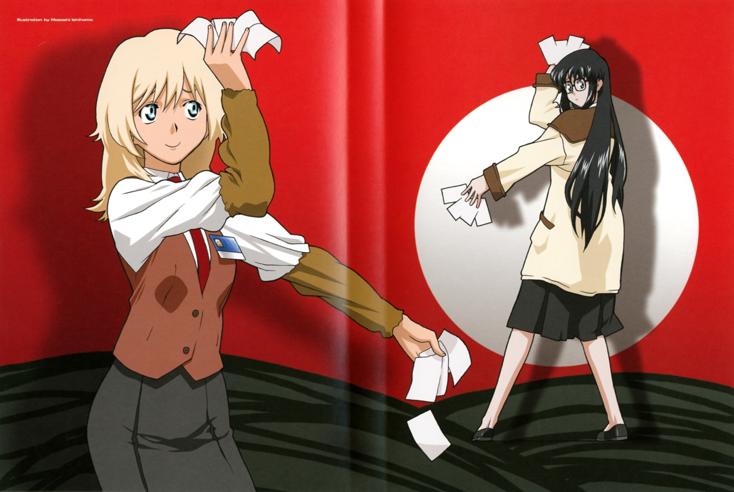 crease, fixme, ishihama_masashi, read_or_die, wendy_earhart, yomiko_readman