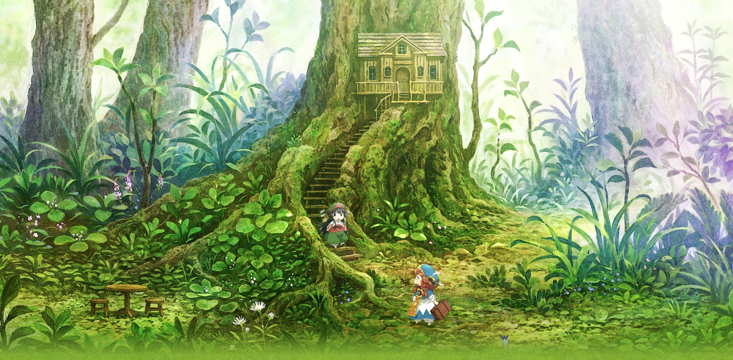 hakumei_(hakumei_to_mikochi), hakumei_to_mikochi, landscape, mikochi_(hakumei_to_mikochi)