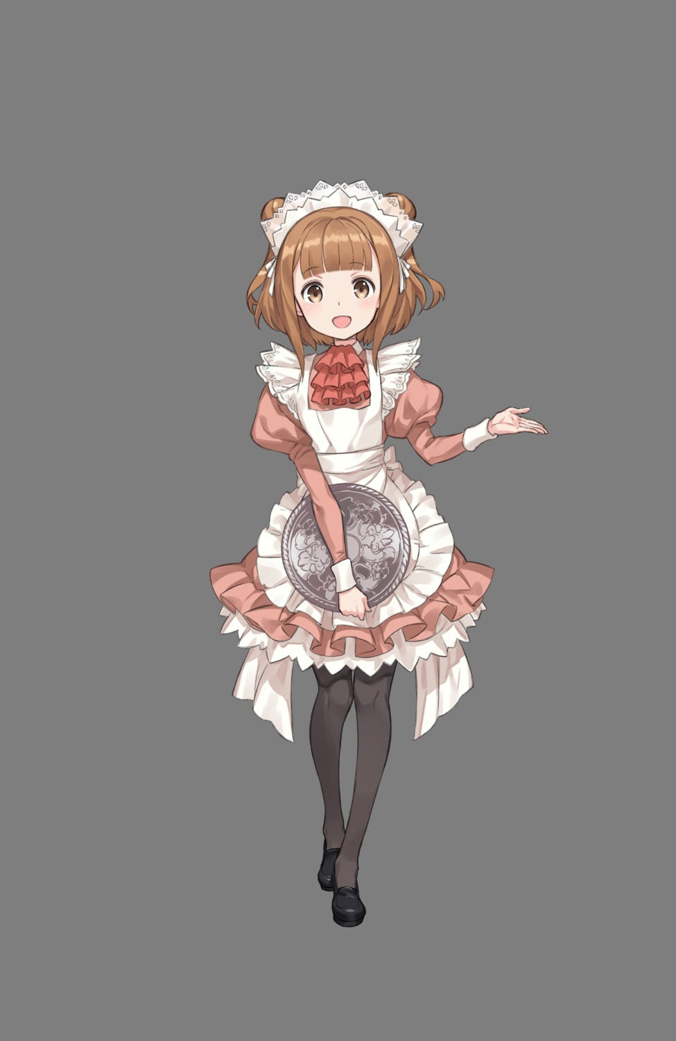 beatrice_(princess_principal), maid, pantyhose, princess_principal, tagme, transparent_png, waitress
