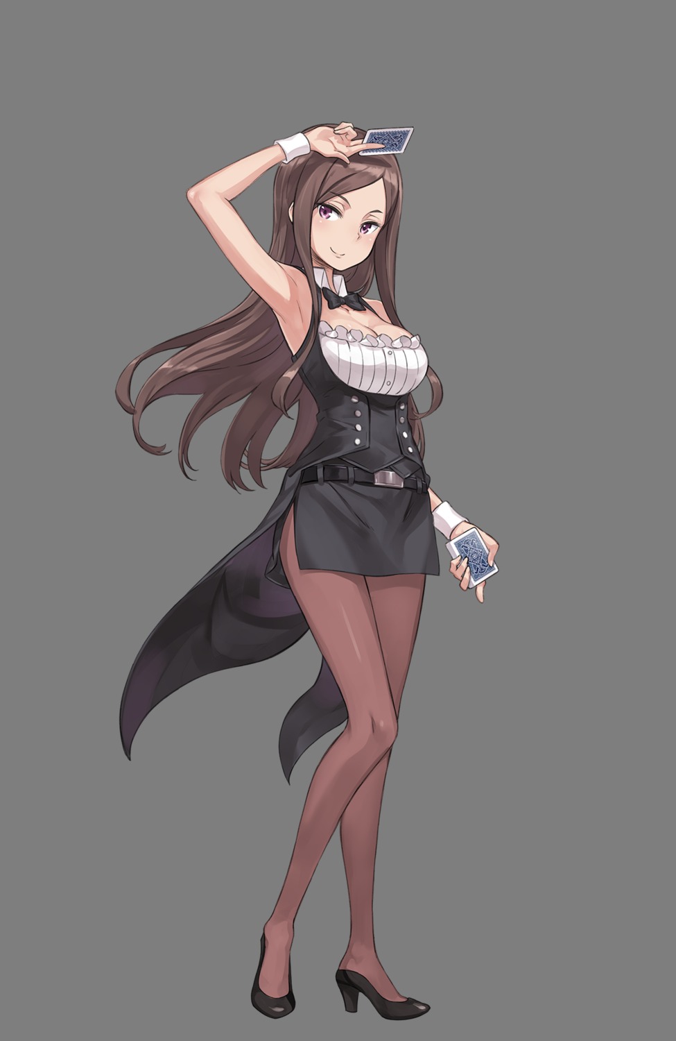 cleavage, dorothy_(princess_principal), heels, pantyhose, princess_principal, tagme, transparent_png