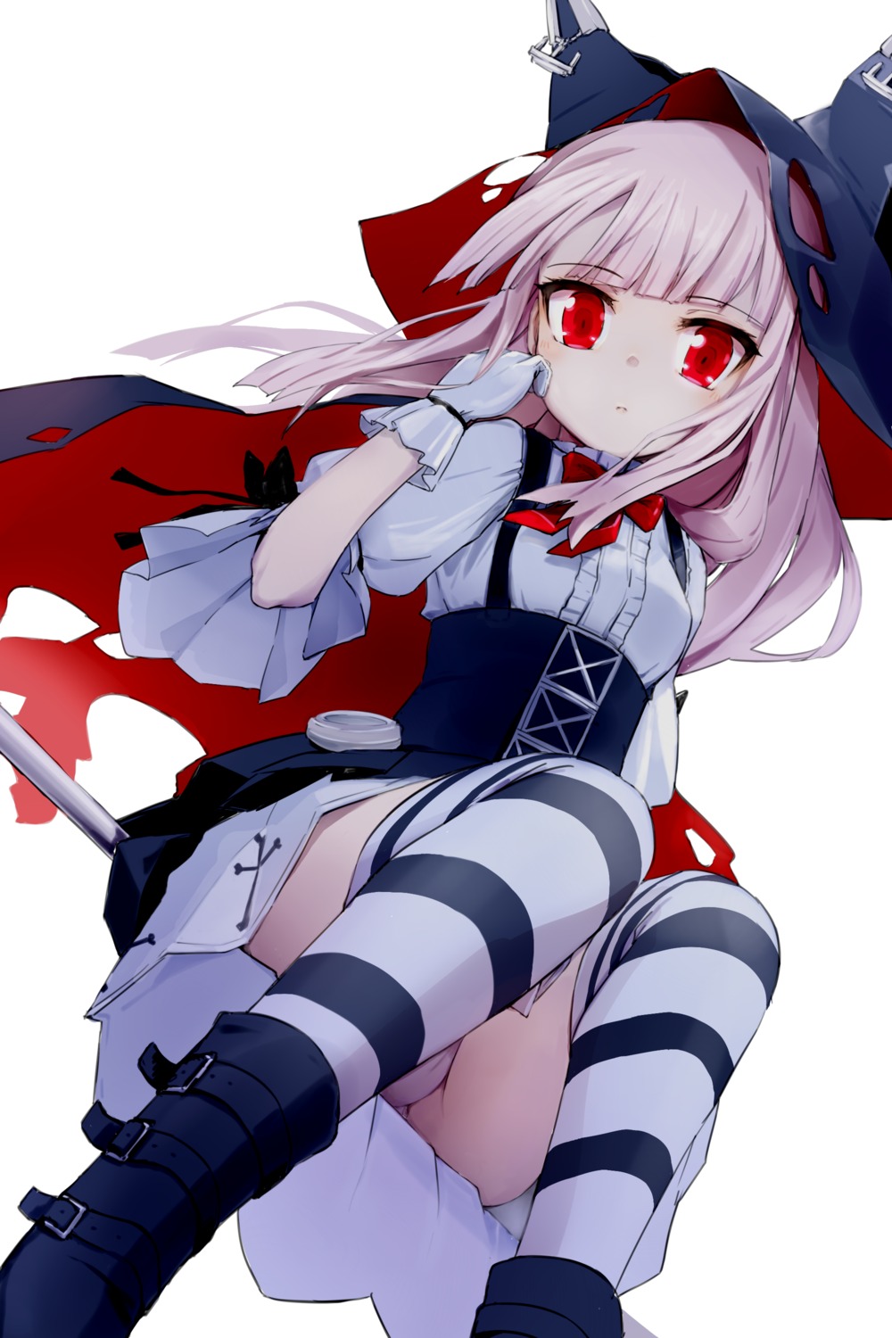 azur_lane, erebus_(azur_lane), momo_(higanbana_and_girl), pantsu, thighhighs