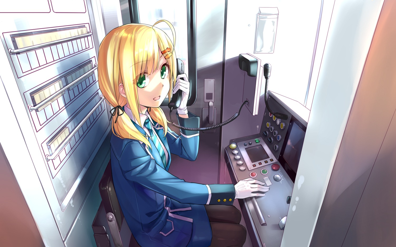 emilia_(k.r.t.girls), hika_(cross-angel), k.r.t.girls, pantyhose, uniform