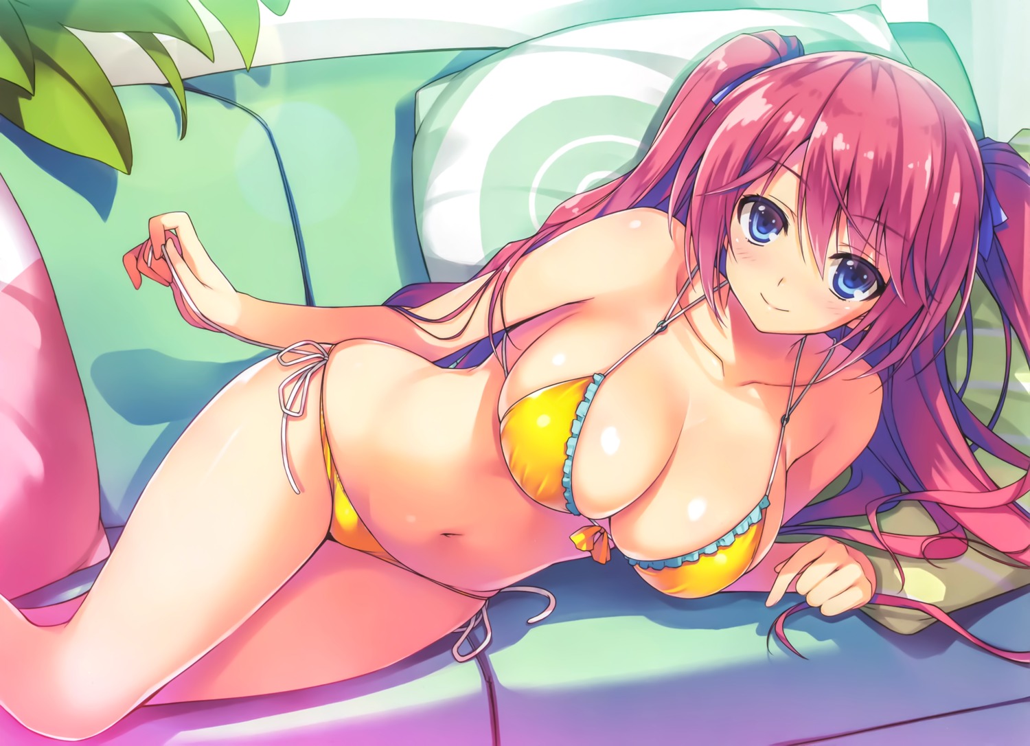 bikini, cleavage, sakura_airi, swimsuits, tomose_shunsaku, youkoso_jitsuryoku_shijou_shugi_no_kyoushitsu_e