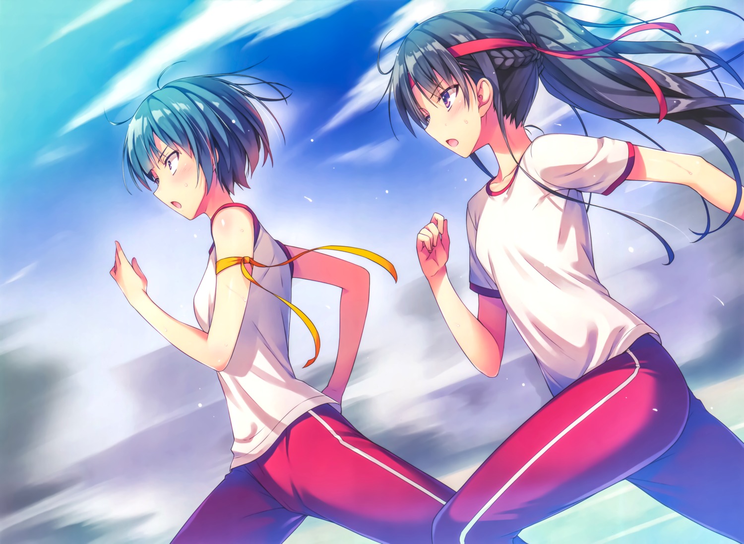 gym_uniform, horikita_suzune, ibuki_mio, tomose_shunsaku, youkoso_jitsuryoku_shijou_shugi_no_kyoushitsu_e