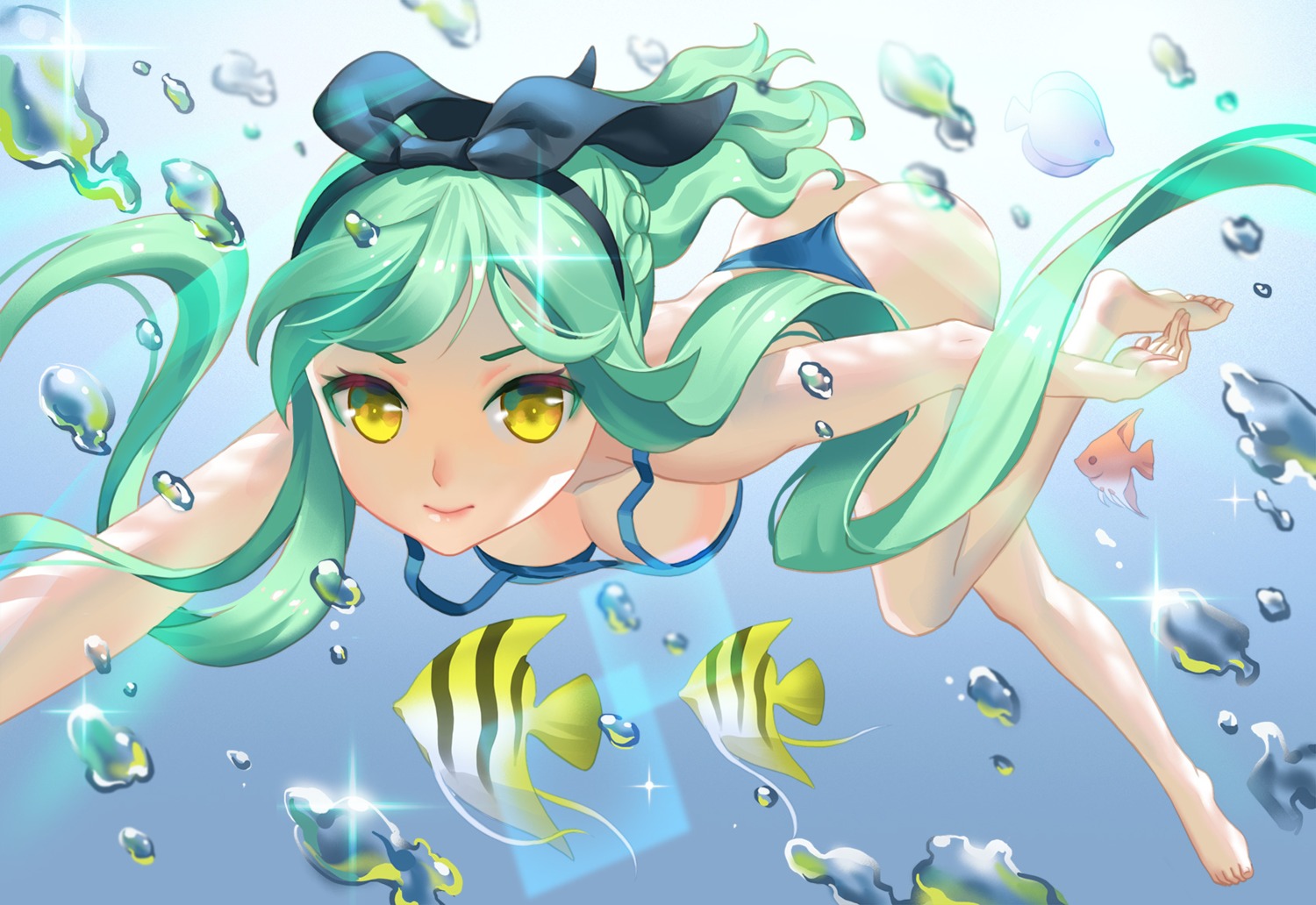 bikini, cleavage, shui_qian_he_kafei, swimsuits