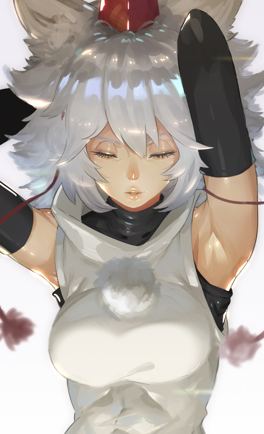 animal_ears, inubashiri_momiji, katsuan_(mikecat38), touhou