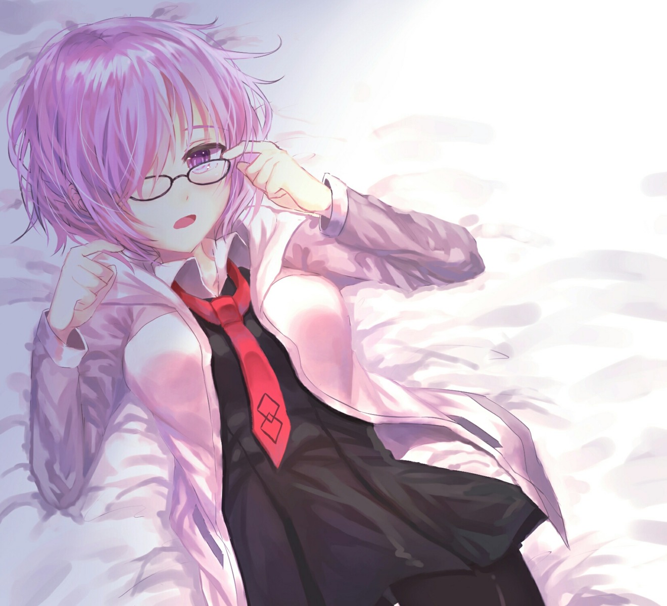 deep_(deep4946), fate/grand_order, mash_kyrielight, megane, pantyhose