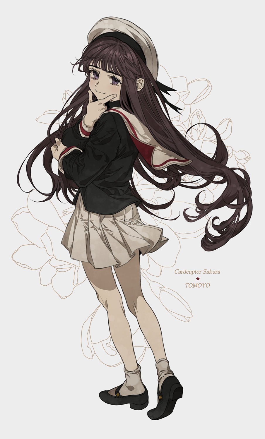 card_captor_sakura, daidouji_tomoyo, enaa, heels, seifuku