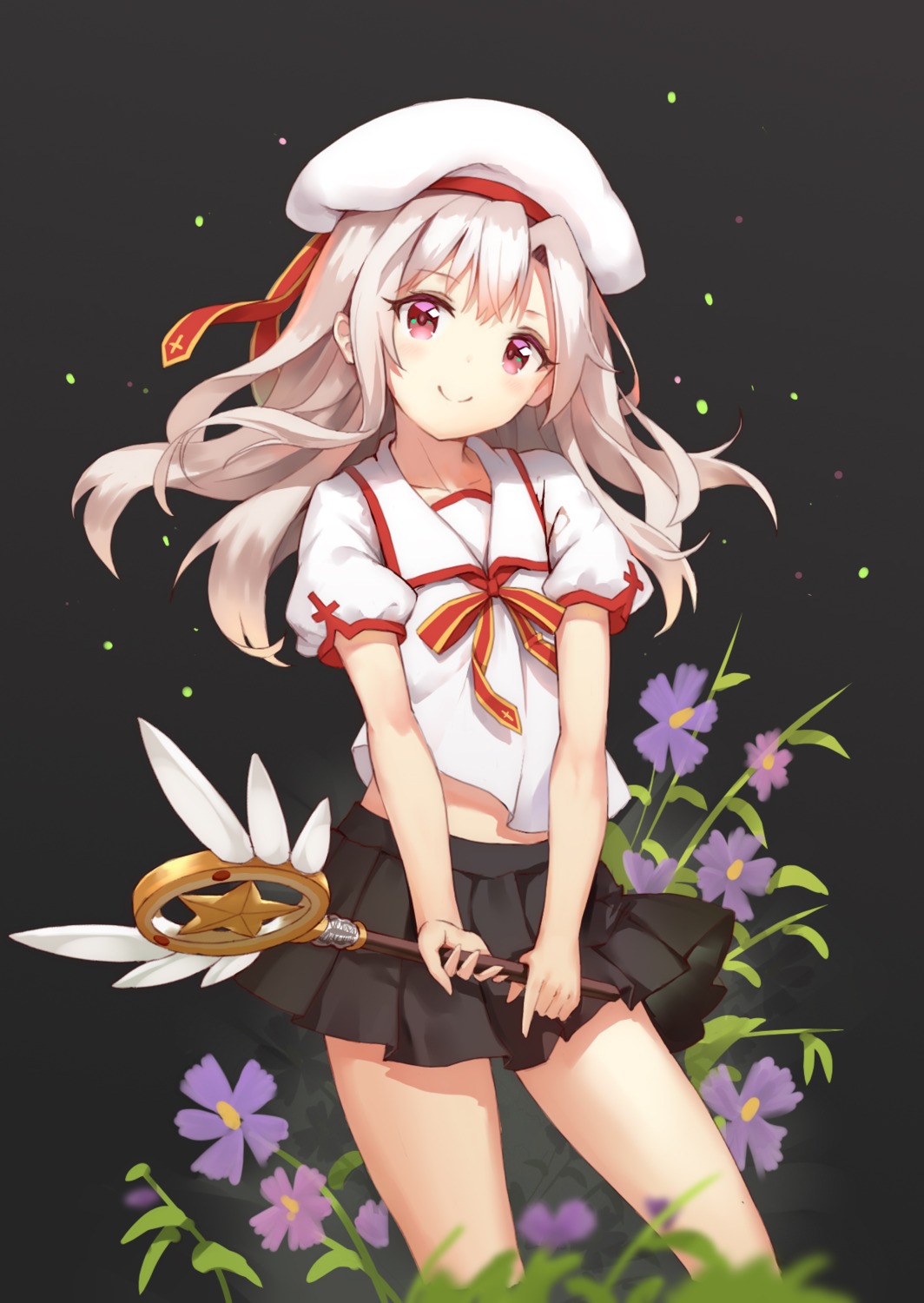 aliter, fate/kaleid_liner_prisma_illya, fate/stay_night, illyasviel_von_einzbern, seifuku, weapon