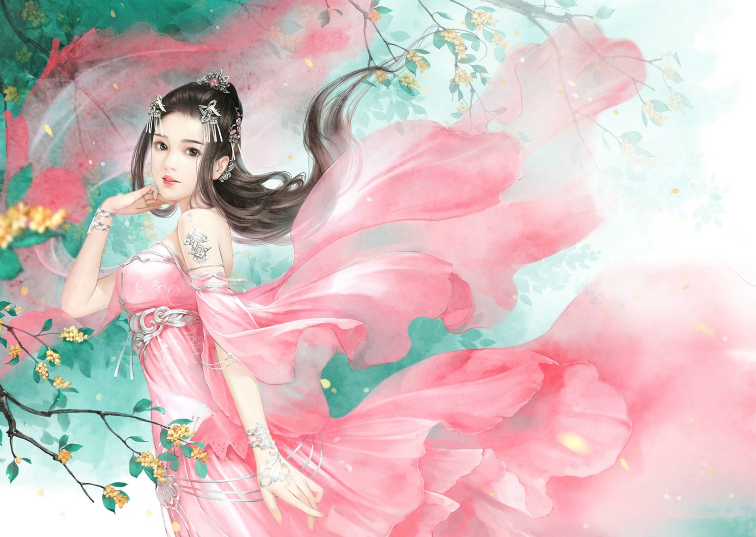 asian_clothes, dress, gotomoetsuki, jianxia_qingyuan_3